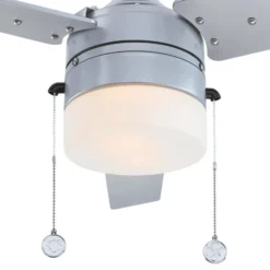 Westinghouse Ventilator, Licht 7316540, silber/schwarz IP44