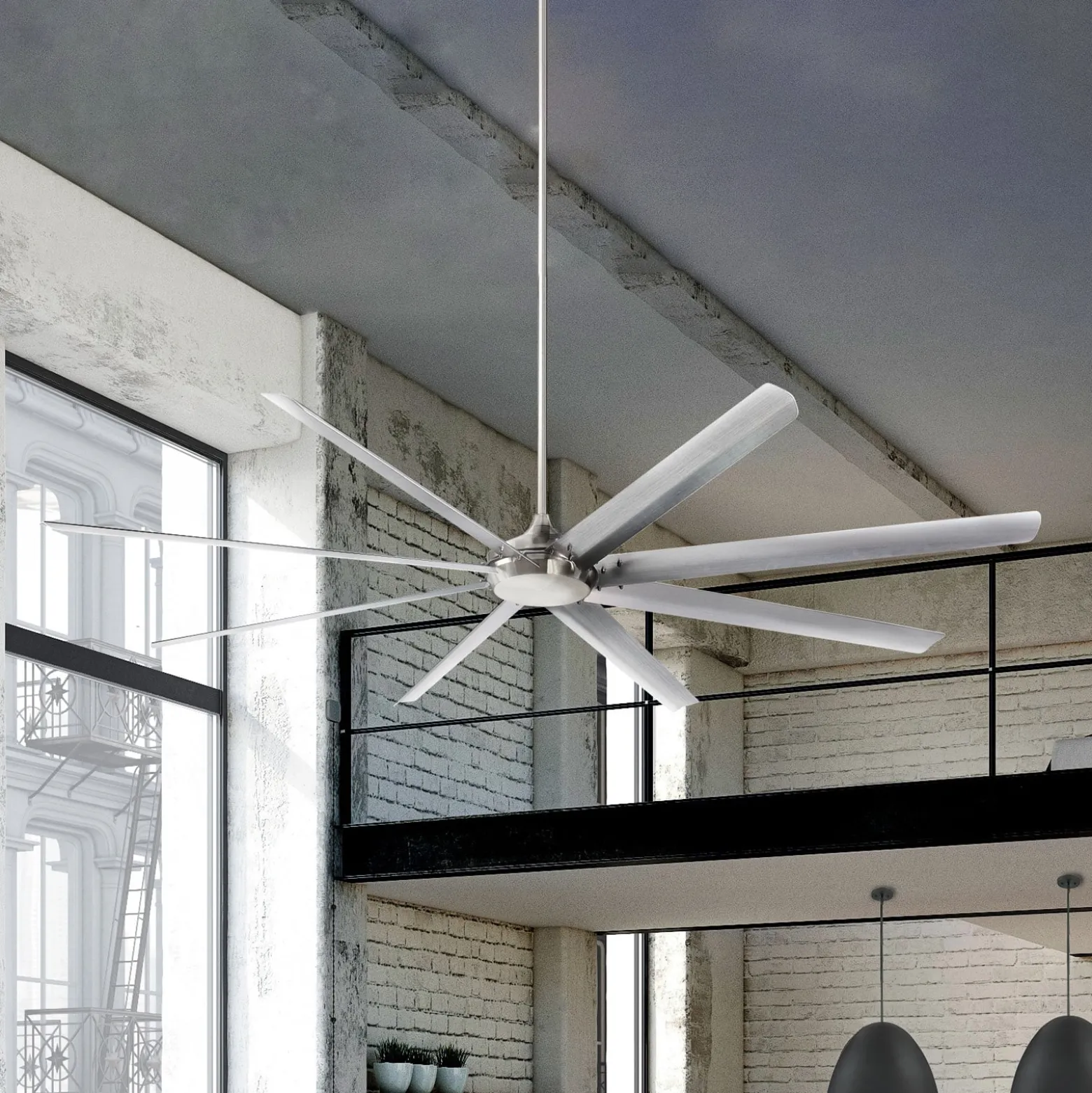 Westinghouse Widespan Deckenventilator, nickel