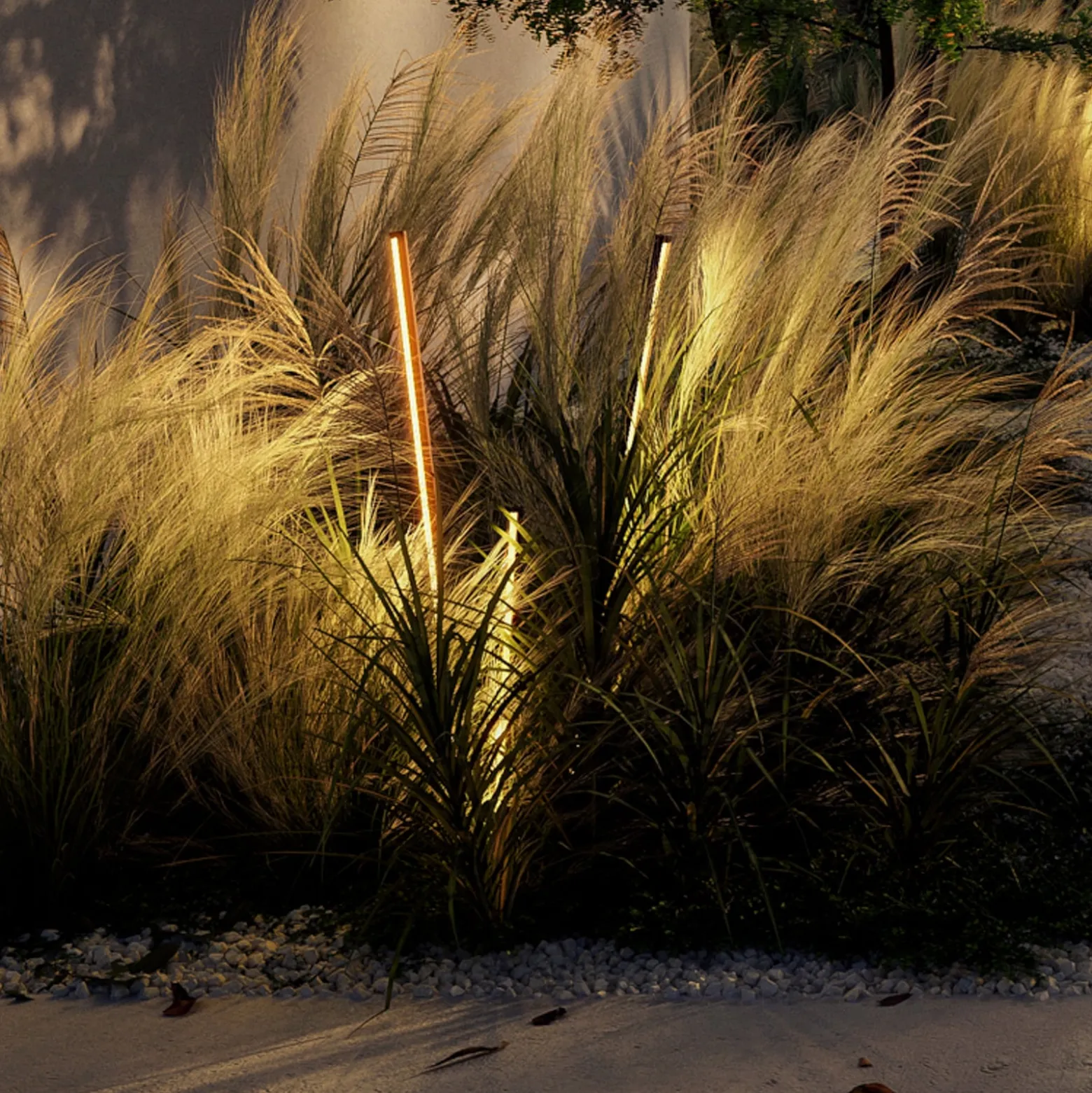 WEVER & DUCÉ LED-Erdspießleuchte Reed 2.0 anthrazit 927 IP65