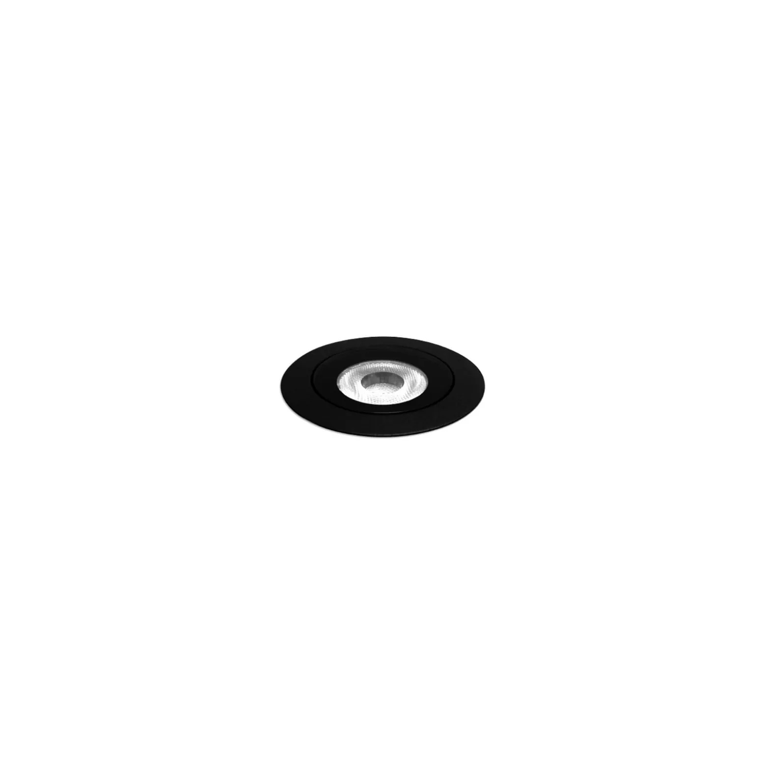 WEVER & DUCRÉ LED-Bodeneinbaulampe Blink 1.0 schwarz, Rand