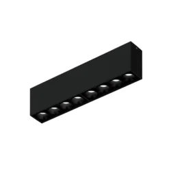WEVER & DUCRÉ LED-Deckenlampe Linoo 8.0, schwarz matt Metall