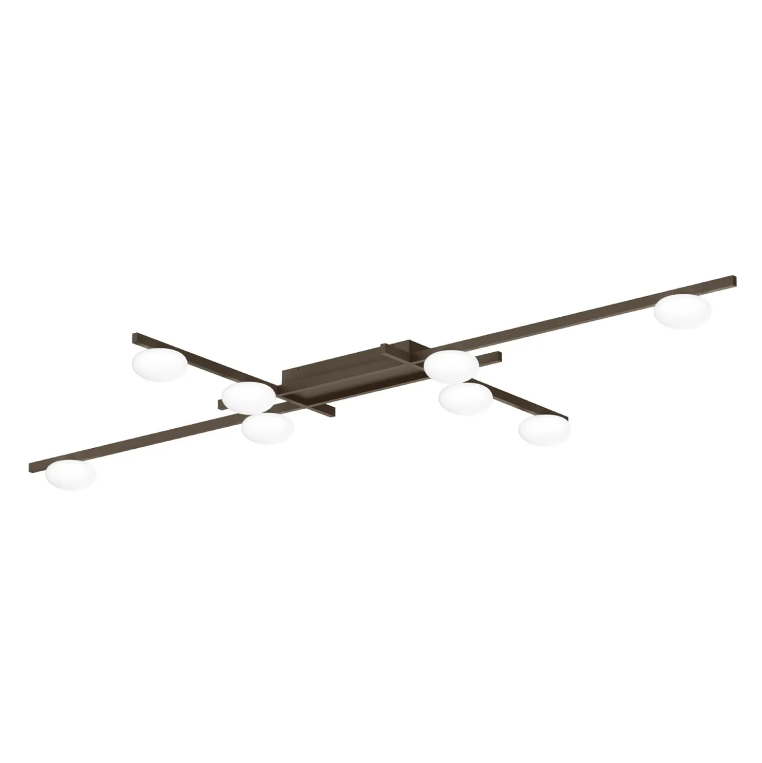 WEVER & DUCRÉ LED-Deckenlampe Perlez Grid 1.0 bronze 927