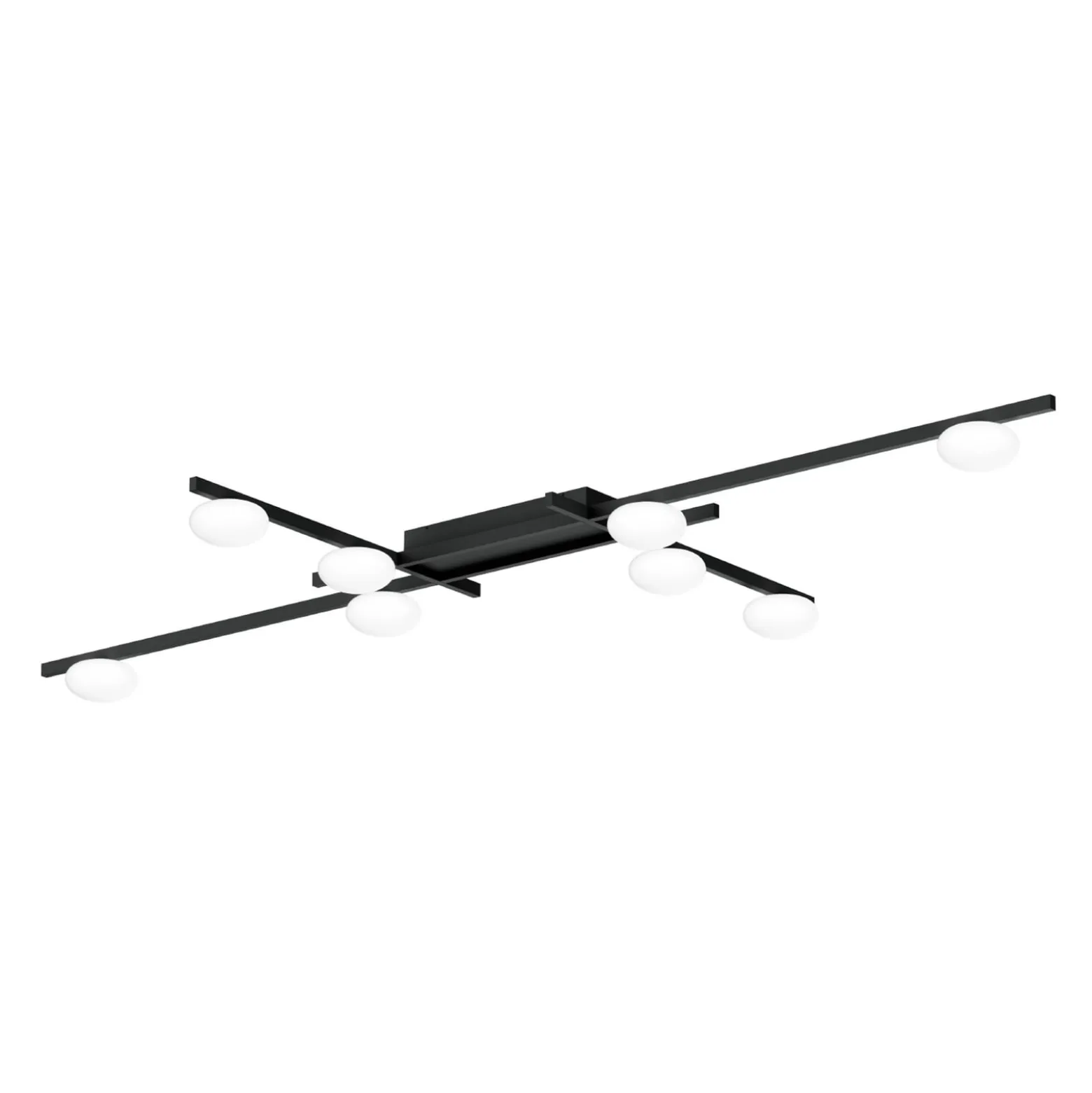 WEVER & DUCRÉ LED-Deckenlampe Perlez Grid 1.0 schwarz 927