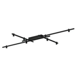 WEVER & DUCRÉ LED-Deckenlampe Trace Grid 1.0 schwarz 927