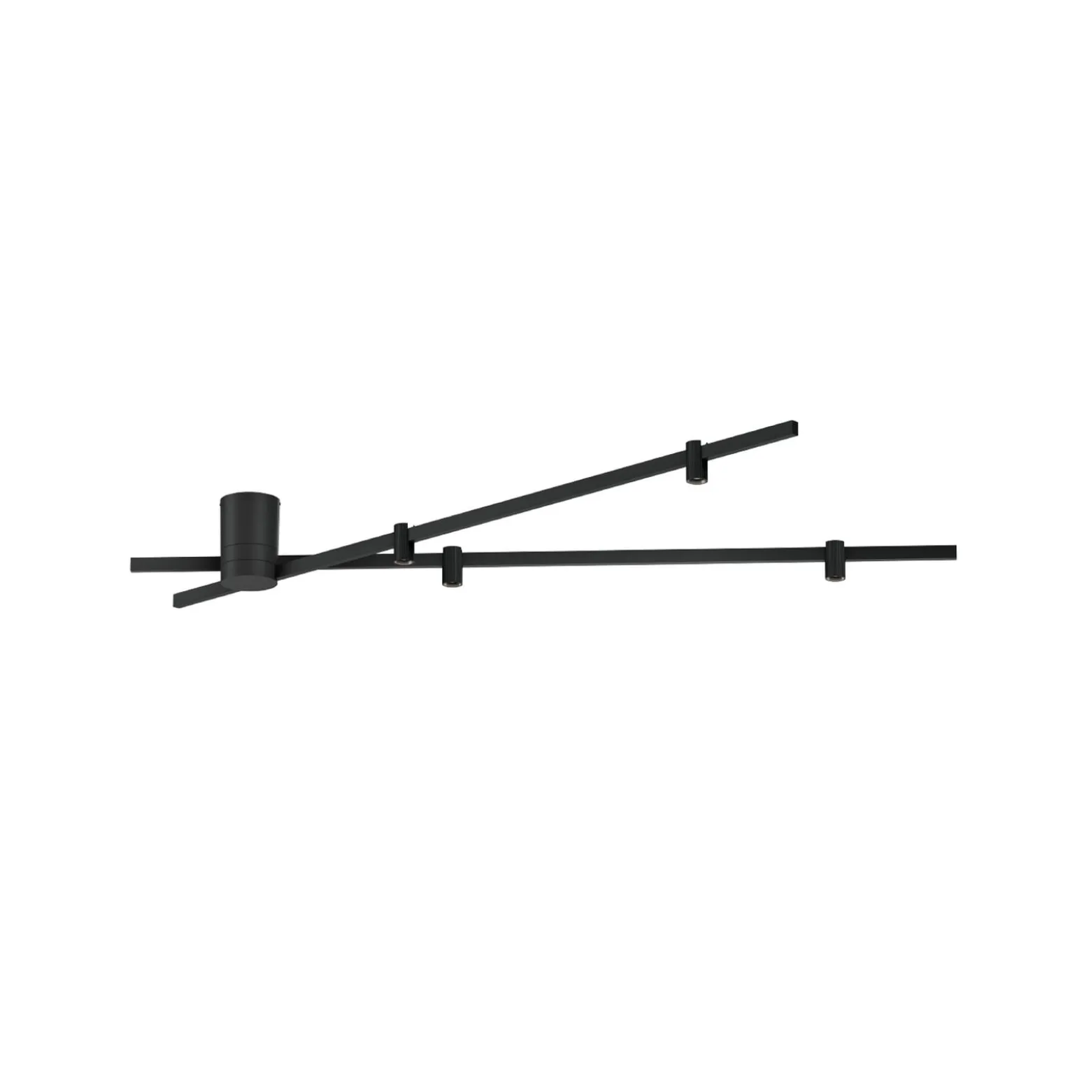 WEVER & DUCRÉ LED-Deckenlampe Trace Spin 1.0 schwarz 927