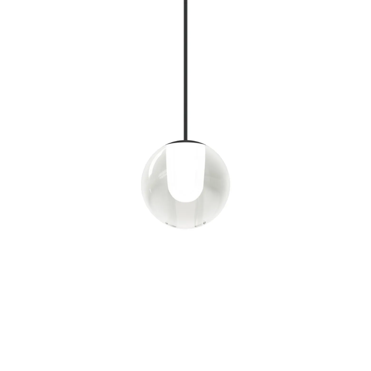 WEVER & DUCRÉ LED-Hängelampe Oplia 1.0, schwarz matt 2.700 K