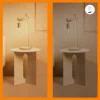 WiZ A60 LED-Lampe Wi-Fi E27 7W amber CCT