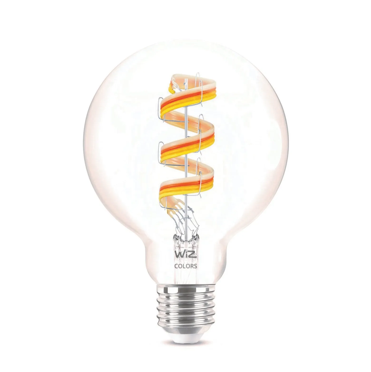WiZ G95 LED-Filamentlampe Globe WiFi E27 6,3W RGBW