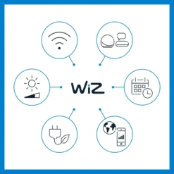 WiZ G95 LED-Filamentlampe Globe WiFi E27 6,3W RGBW