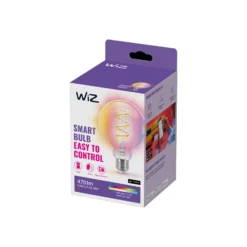 WiZ G95 LED-Filamentlampe Globe WiFi E27 6,3W RGBW