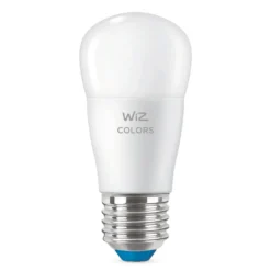 WiZ P45 LED-Lampe E27 4,9 W Tropfen satiniert RGBW