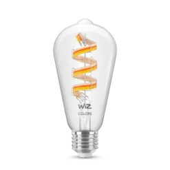 WiZ ST64 LED-Filamentlampe WiFi E27 6,3W RGBW