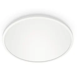 WiZ SuperSlim LED-Deckenleuchte CCT Ø29cm weiß