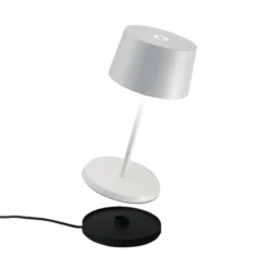Zafferano Olivia mini 3K Akku-Tischlampe weiß