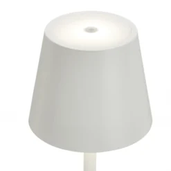 Zafferano Poldina LED-Erdspießlampe Akku, weiß