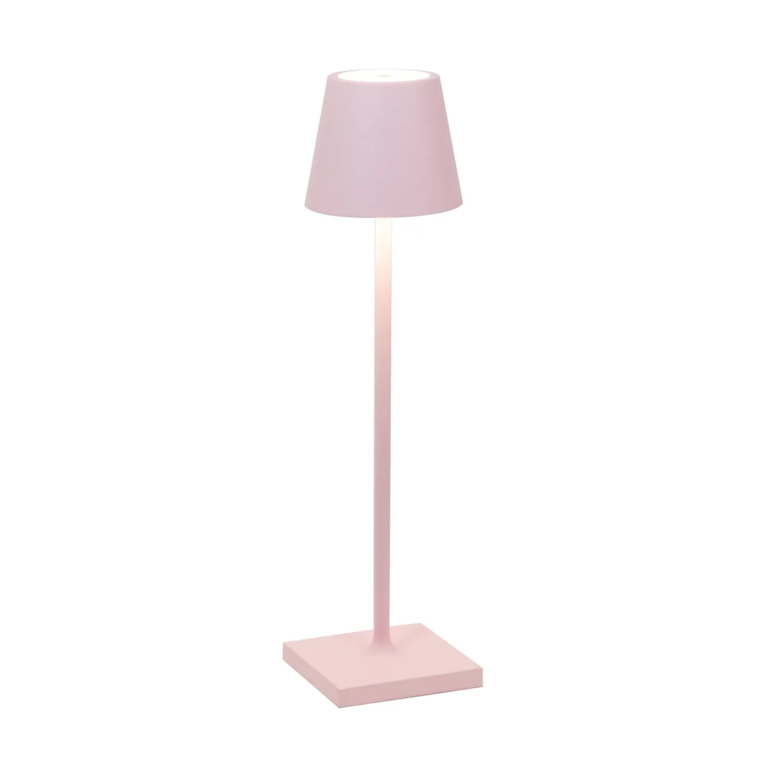 Zafferano Poldina micro Akkulampe IP65 rosa