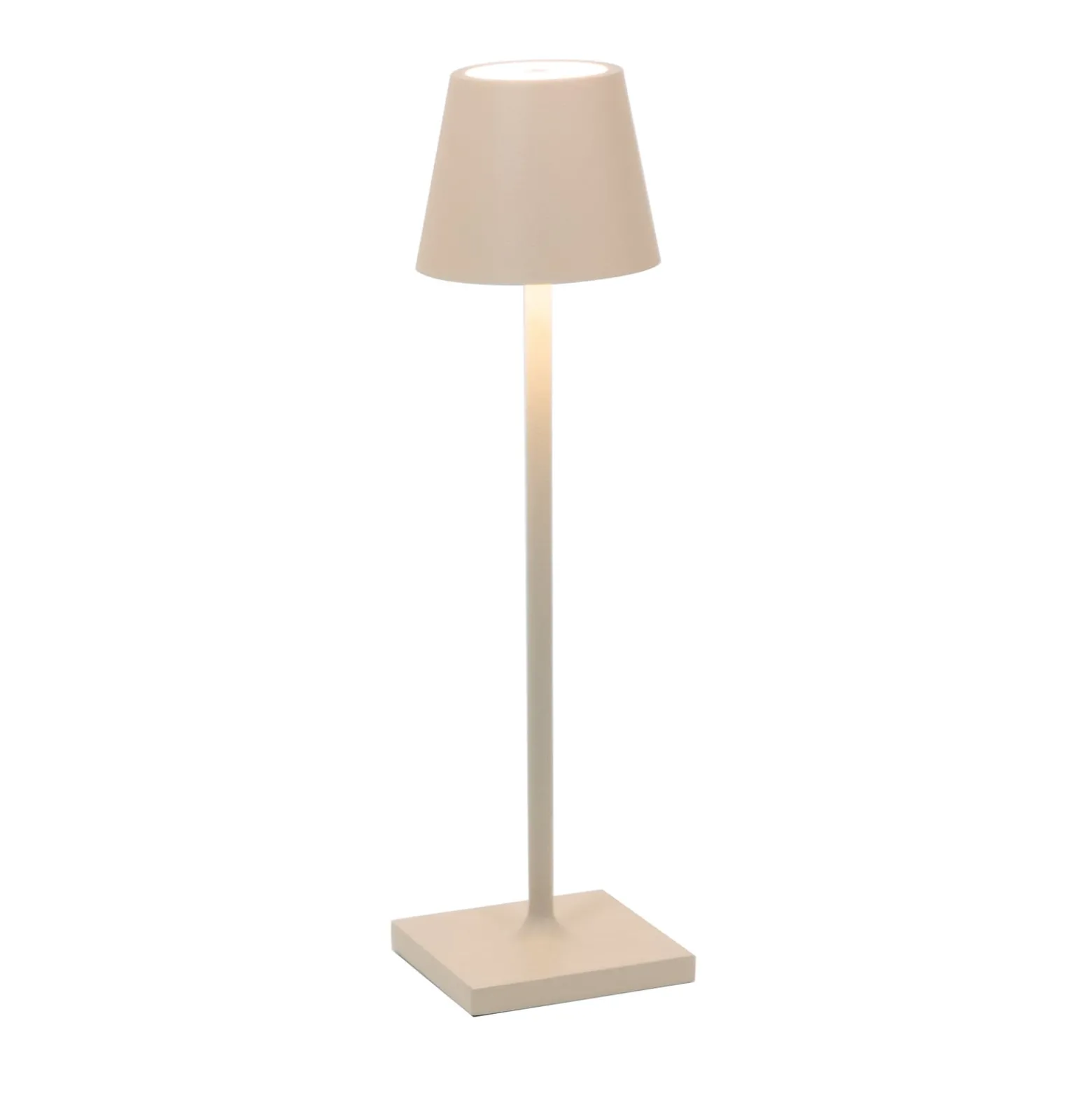 Zafferano Poldina micro Akkulampe IP65 sand