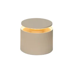 Zafferano Push-up Akku-Tischlampe IP54 sand