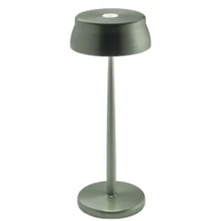 Zafferano Sister Light LED-Tischlampe Akku, grün