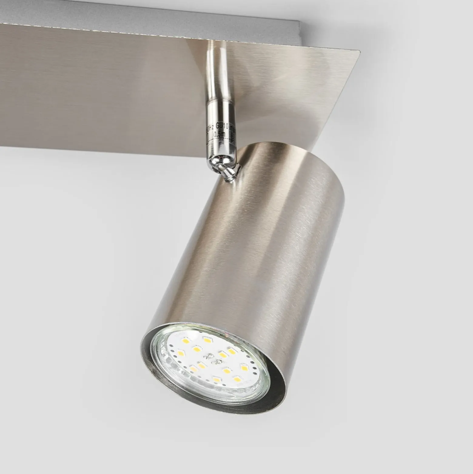 Zweiflammiger Halogen-Deckenstrahler Dora